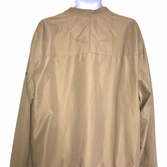 FootJoy Hickory Hills Tan Lightweight Jacket XL - Picture 8 of 9
